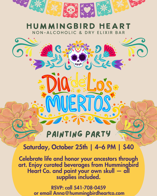 Dia De Los Muertos Painting Party