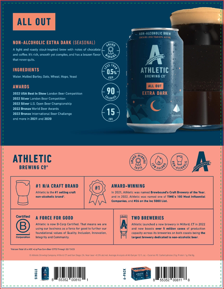 All Out - Extra Dark 6 pack
