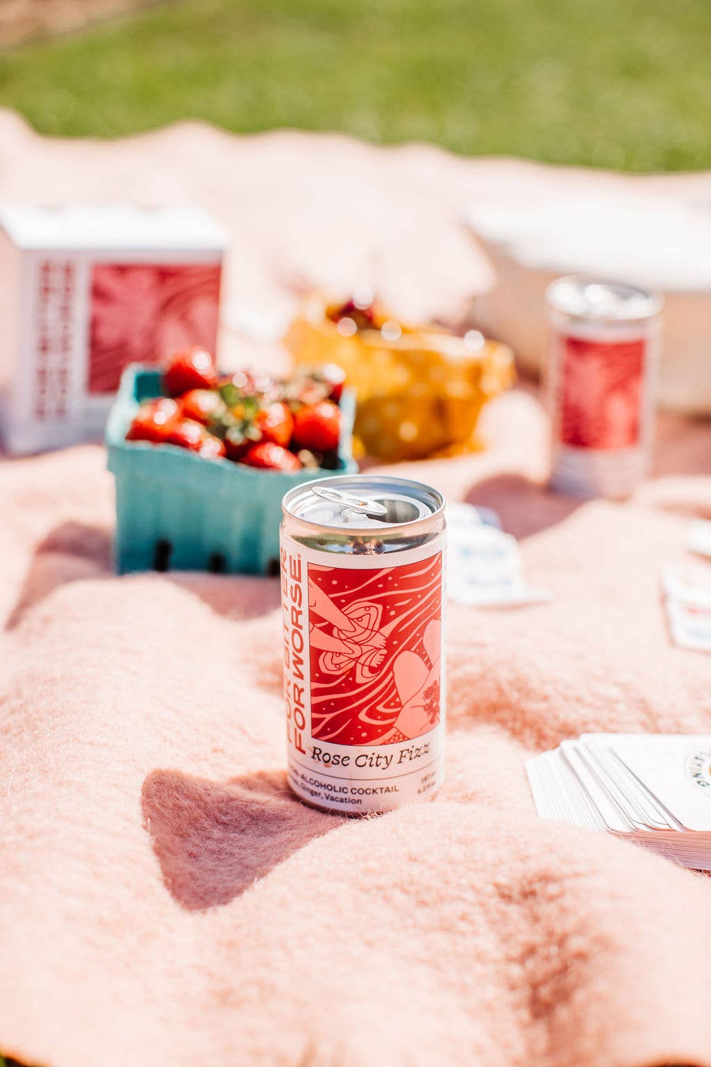 Rose City Fizz Can, Non-Alcoholic Tonic
