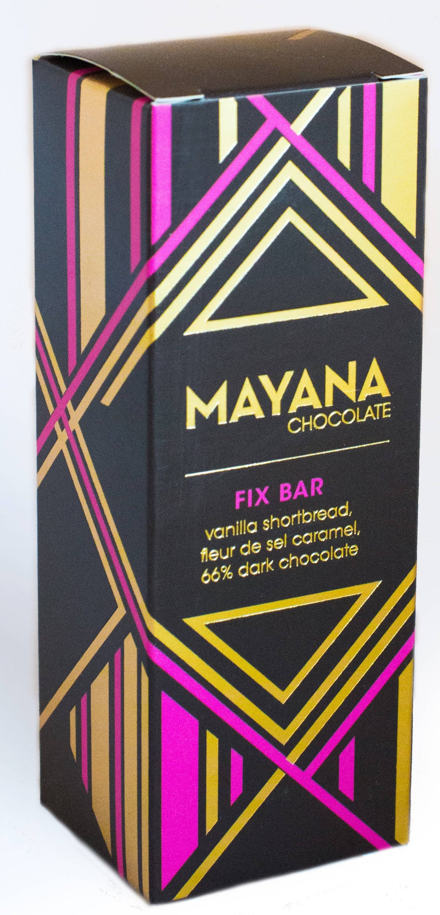 Mayana's Fix Bar - Vanilla, Caramel, Dark Chocolate Bar