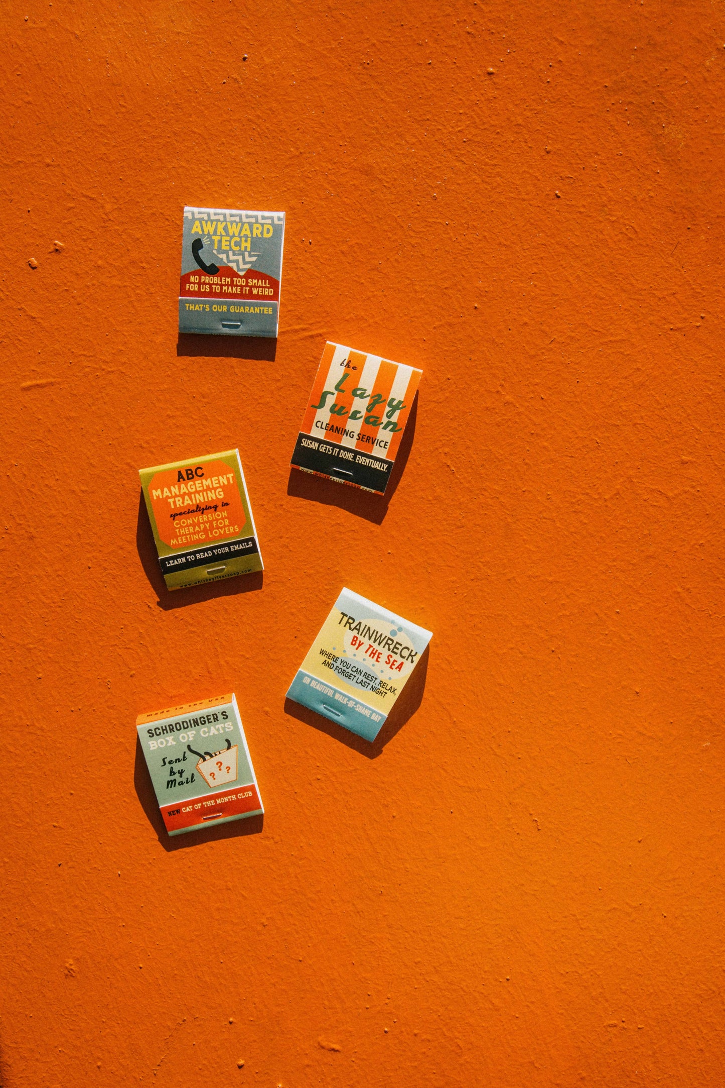 Vintage-Style Matchbooks