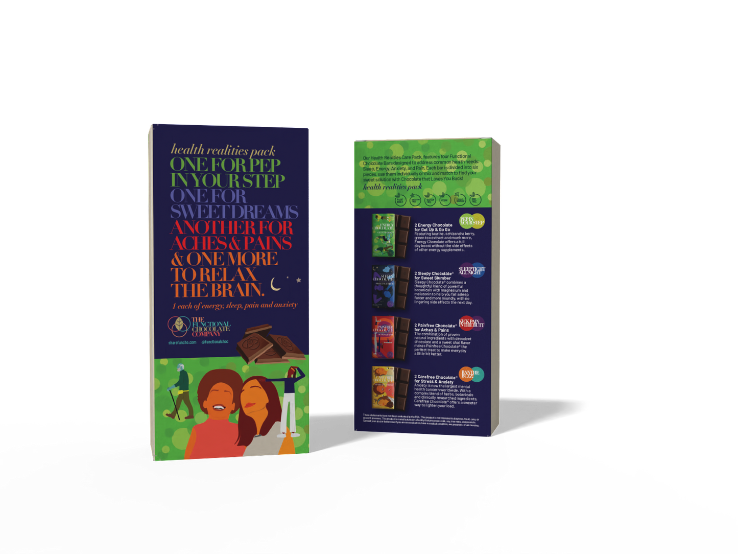 The Functional Chocolate Company - Health Realities Care Pack