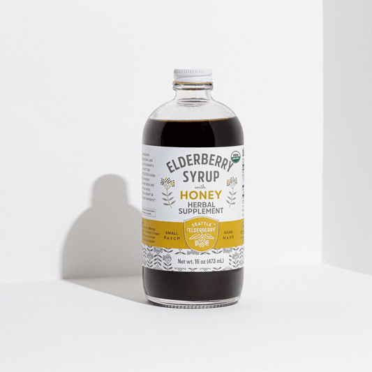 Seattle Elderberry - Organic Elderberry Syrup with Honey