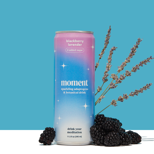 Blackberry lavender Botanical Soda