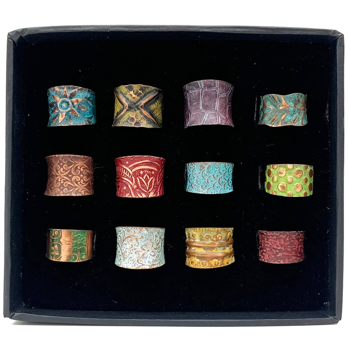 Copper Patina Ring - Single Ring