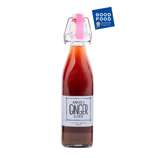Org. Gut Health + Immunity Boost Ginger Elixir - 500 ml