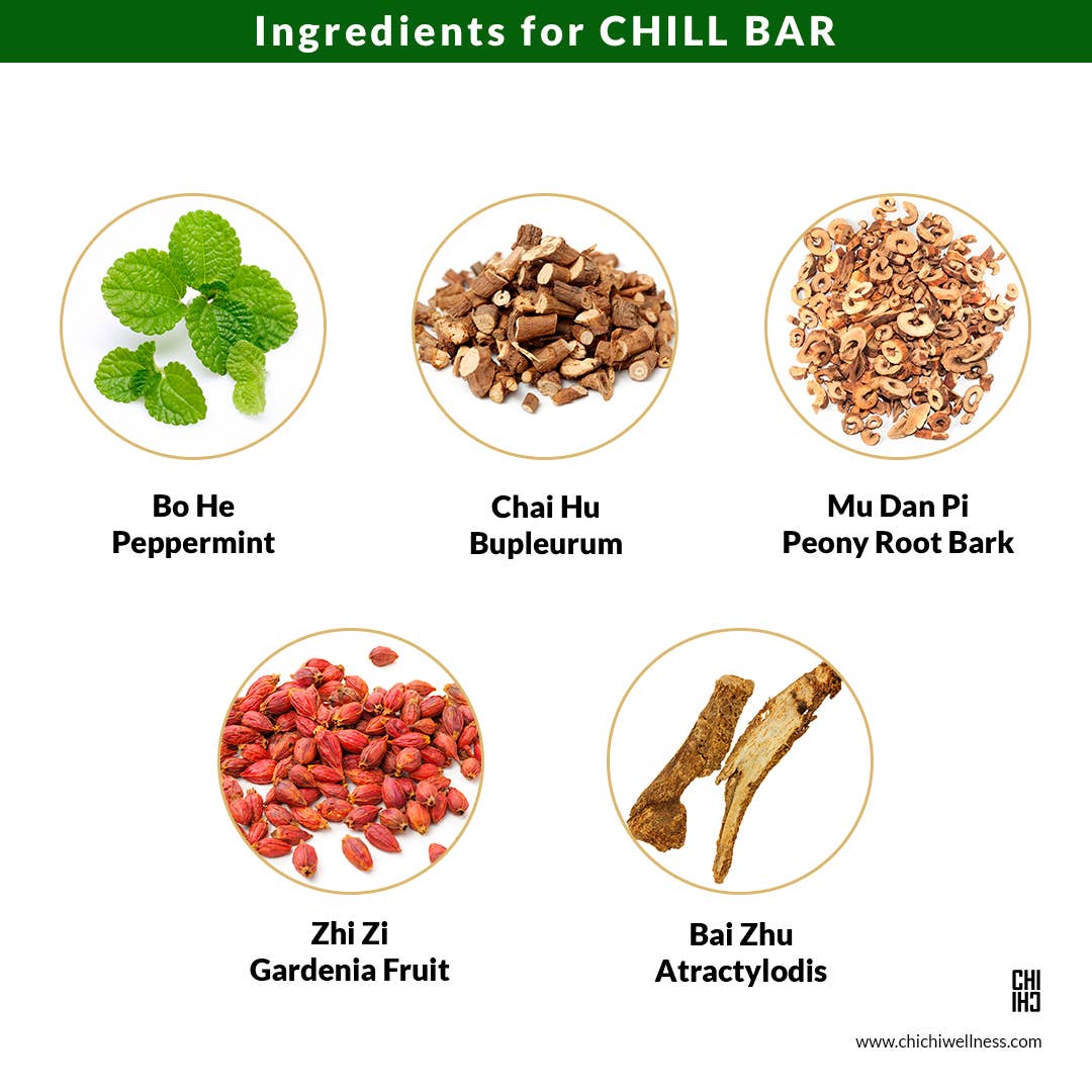 CHILL Bars Vegan Herbal Chocolate Bars