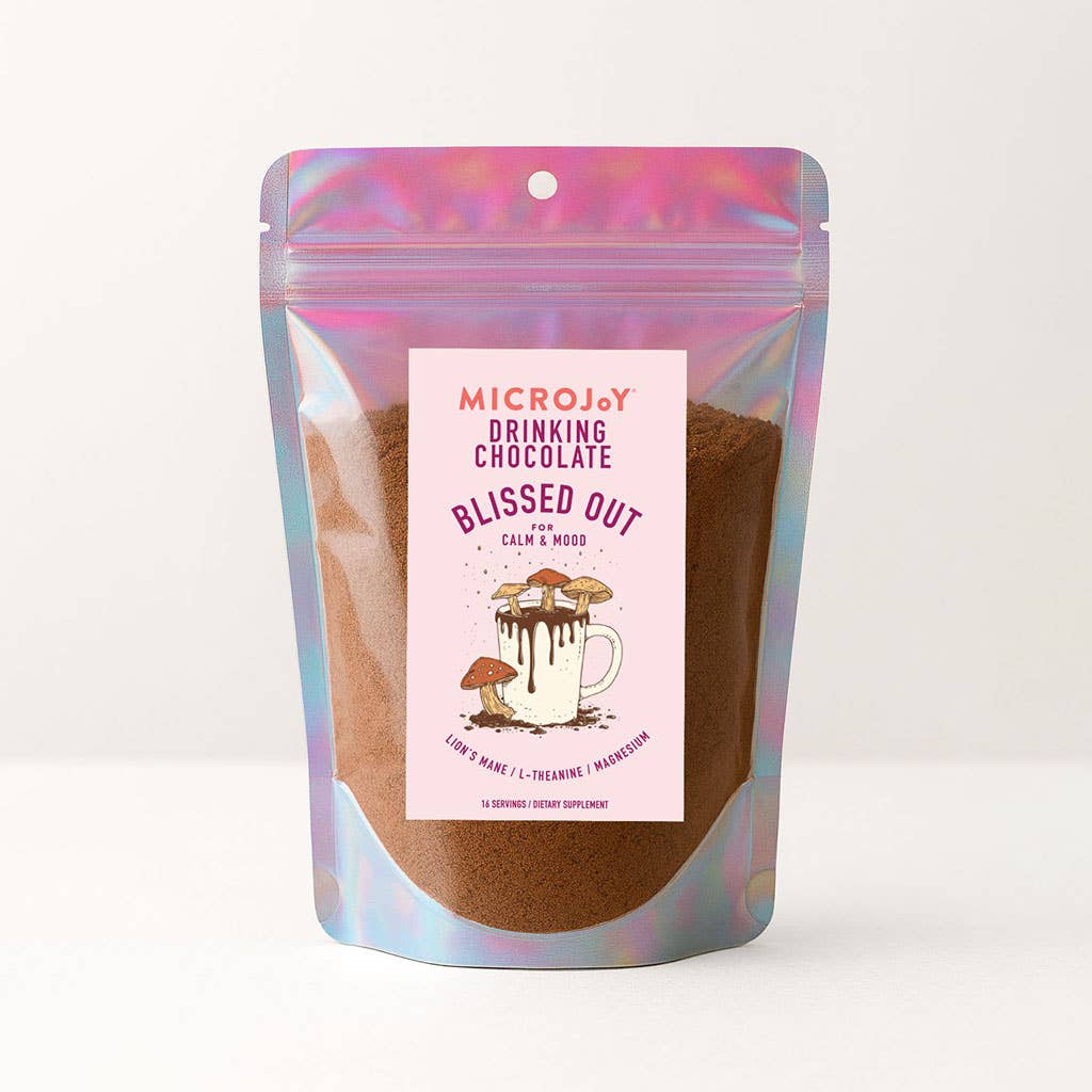 Blissed Out Seasonal Drinking Chocolate for Calm + Mood