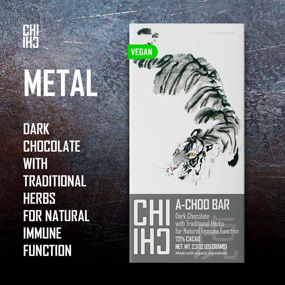 A-CHOO Bars Vegan Herbal Chocolate Bar