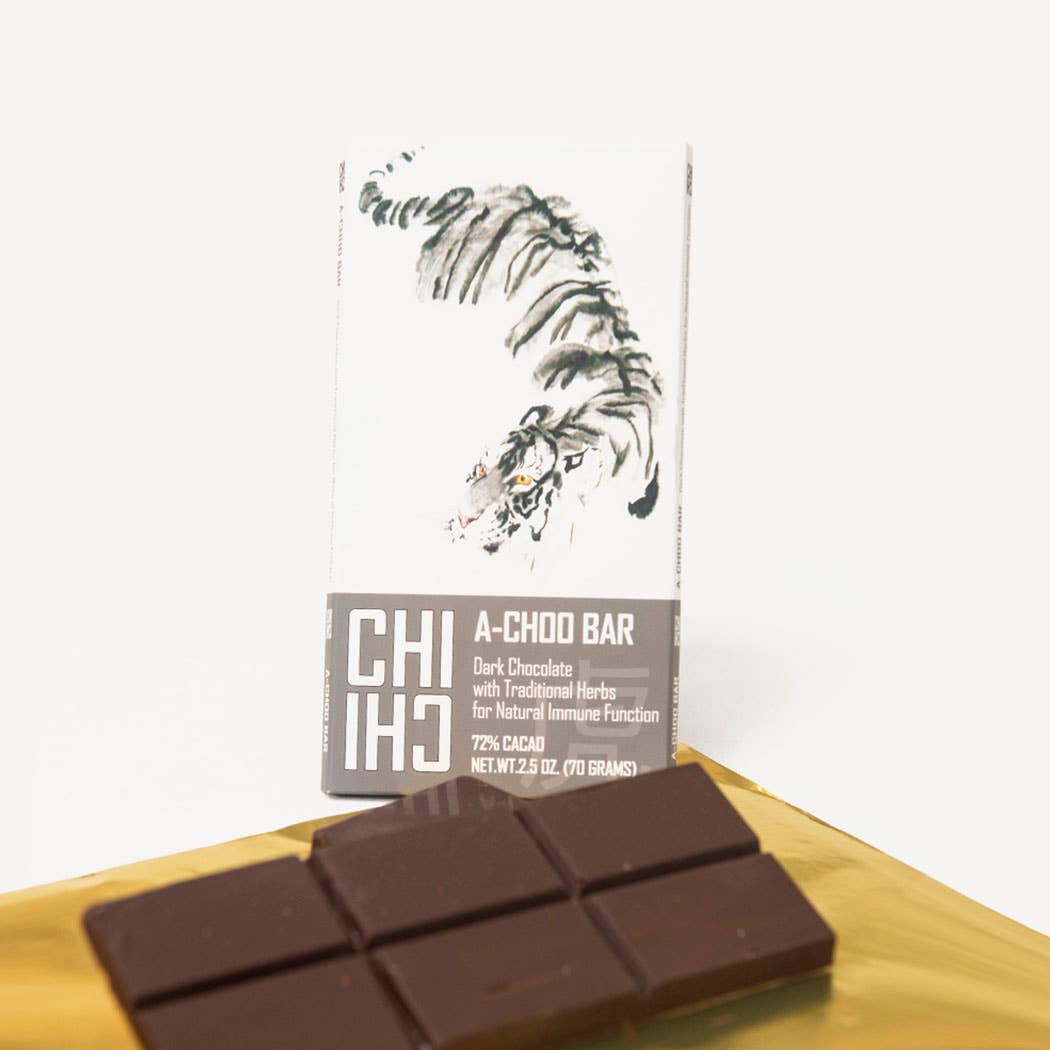 A-CHOO Bars Vegan Herbal Chocolate Bar