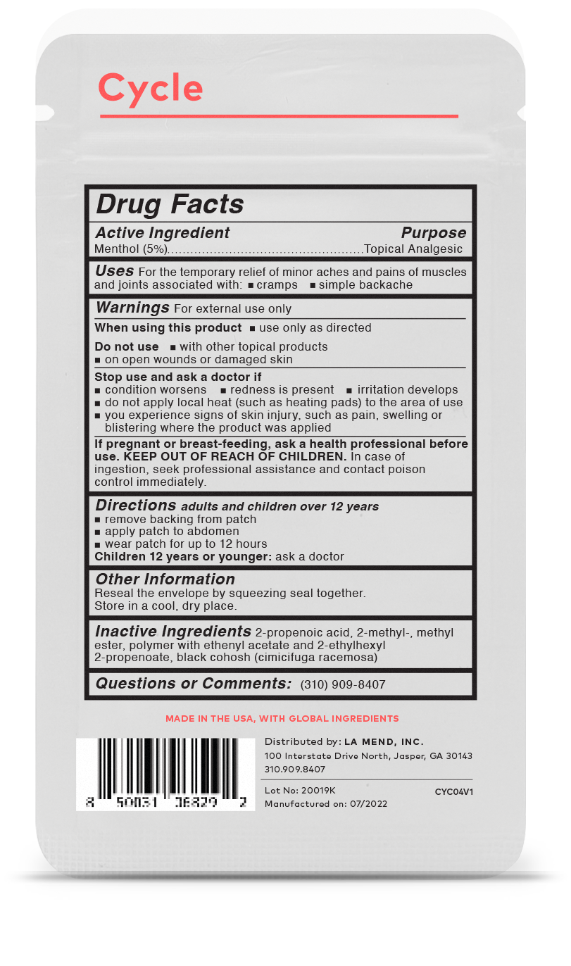 Cycle Plant-Based Wellness Patch