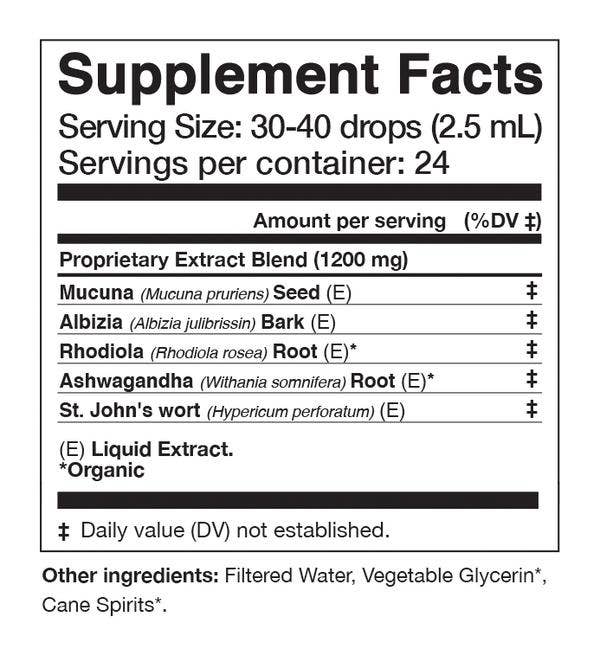 Happiness Tonic | Adaptogenic Spirit Tonic