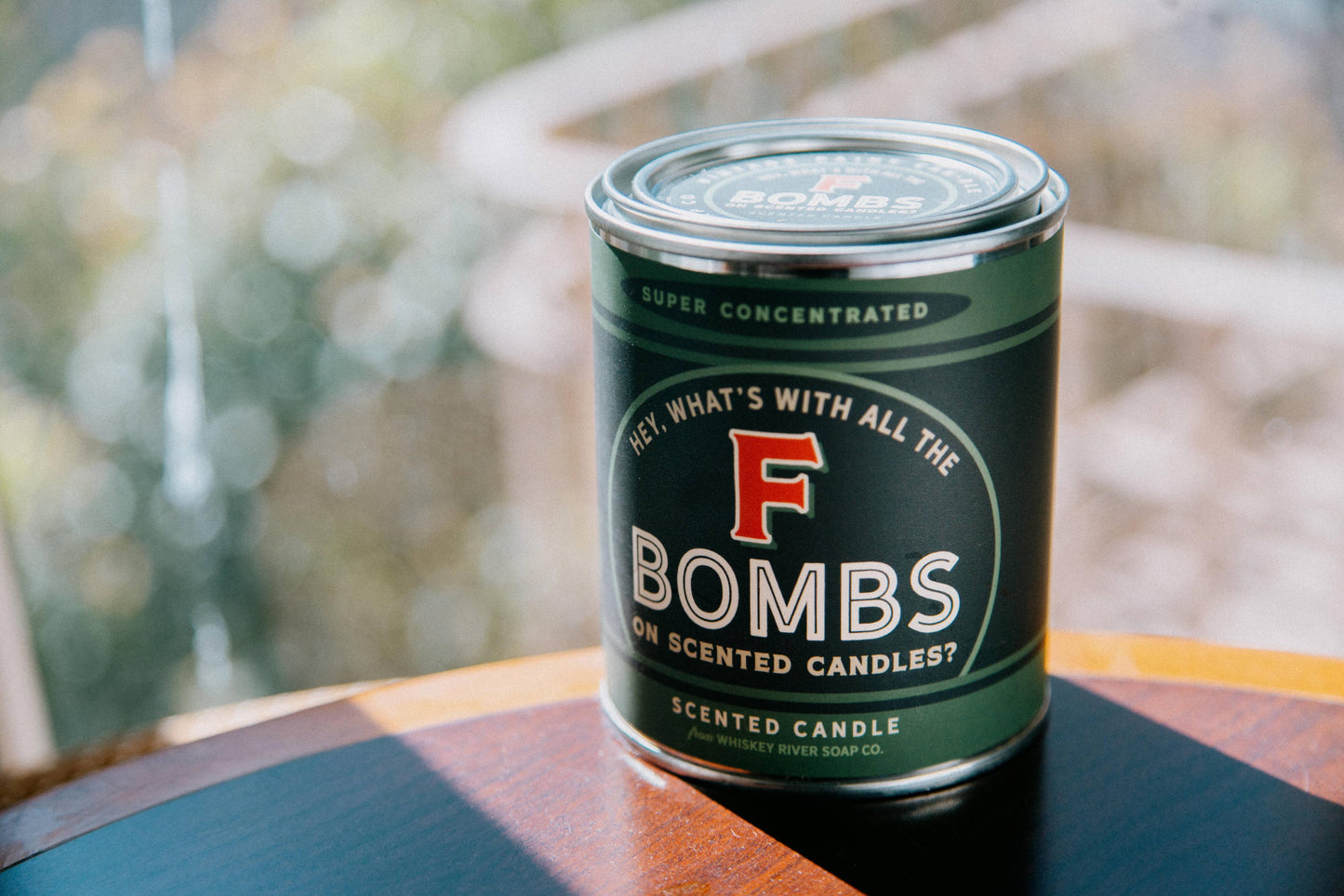F Bombs Vintage Paint Candle