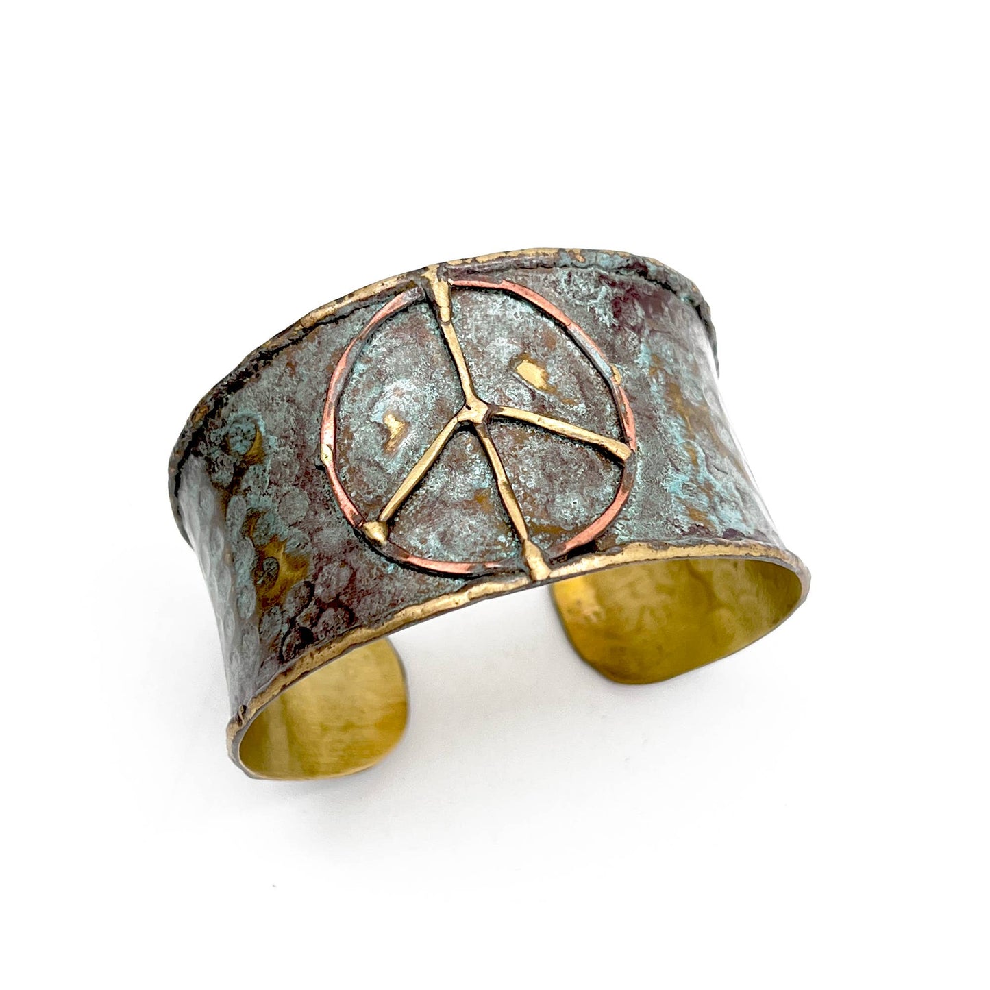 Brass Patina Bracelet - Single Bracelet