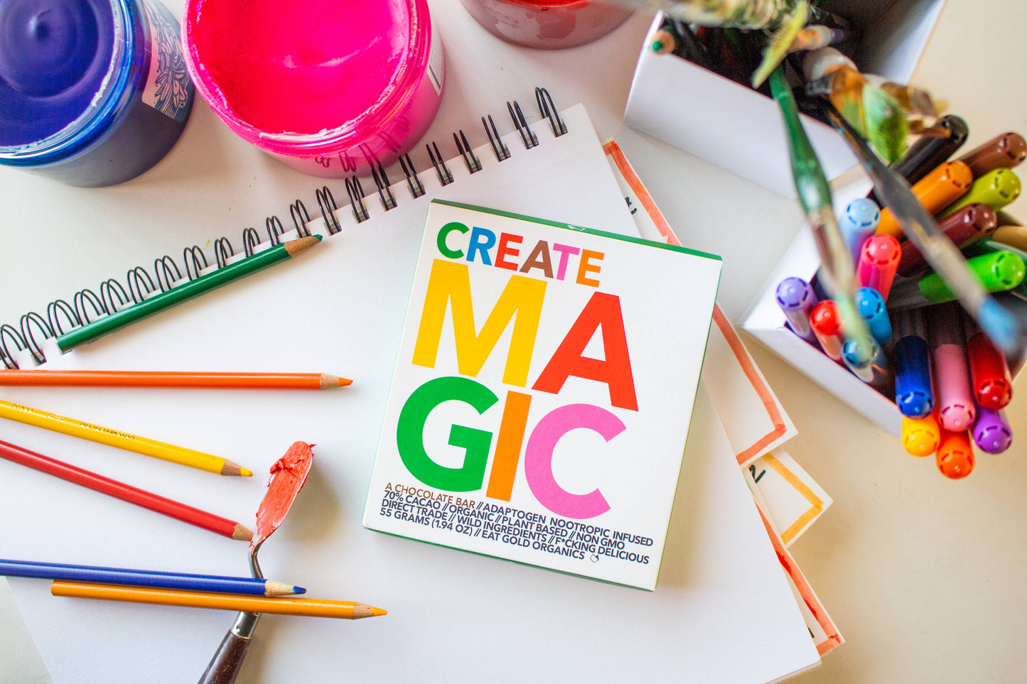 CREATE MAGIC a Potent, Functional & Delicious Chocolate Bar