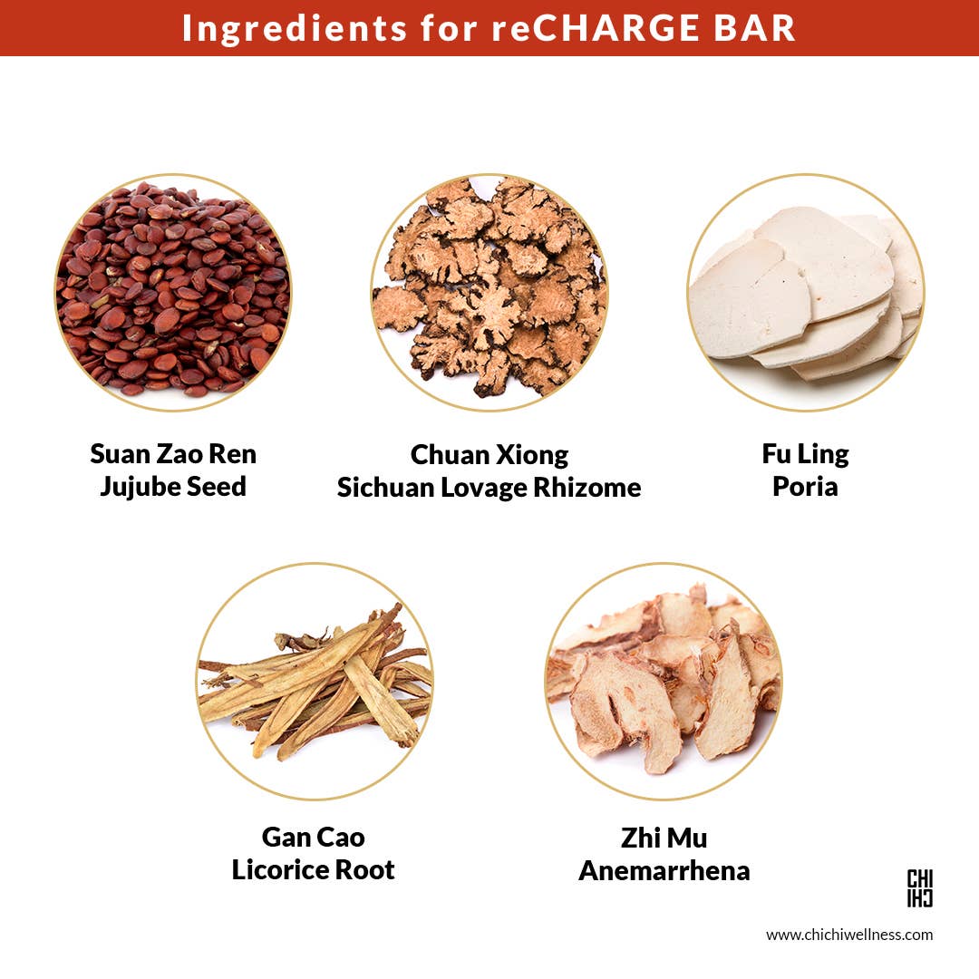 ReCHARGE Bars Herbal Chocolate Bars