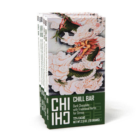 CHILL Bars Vegan Herbal Chocolate Bars