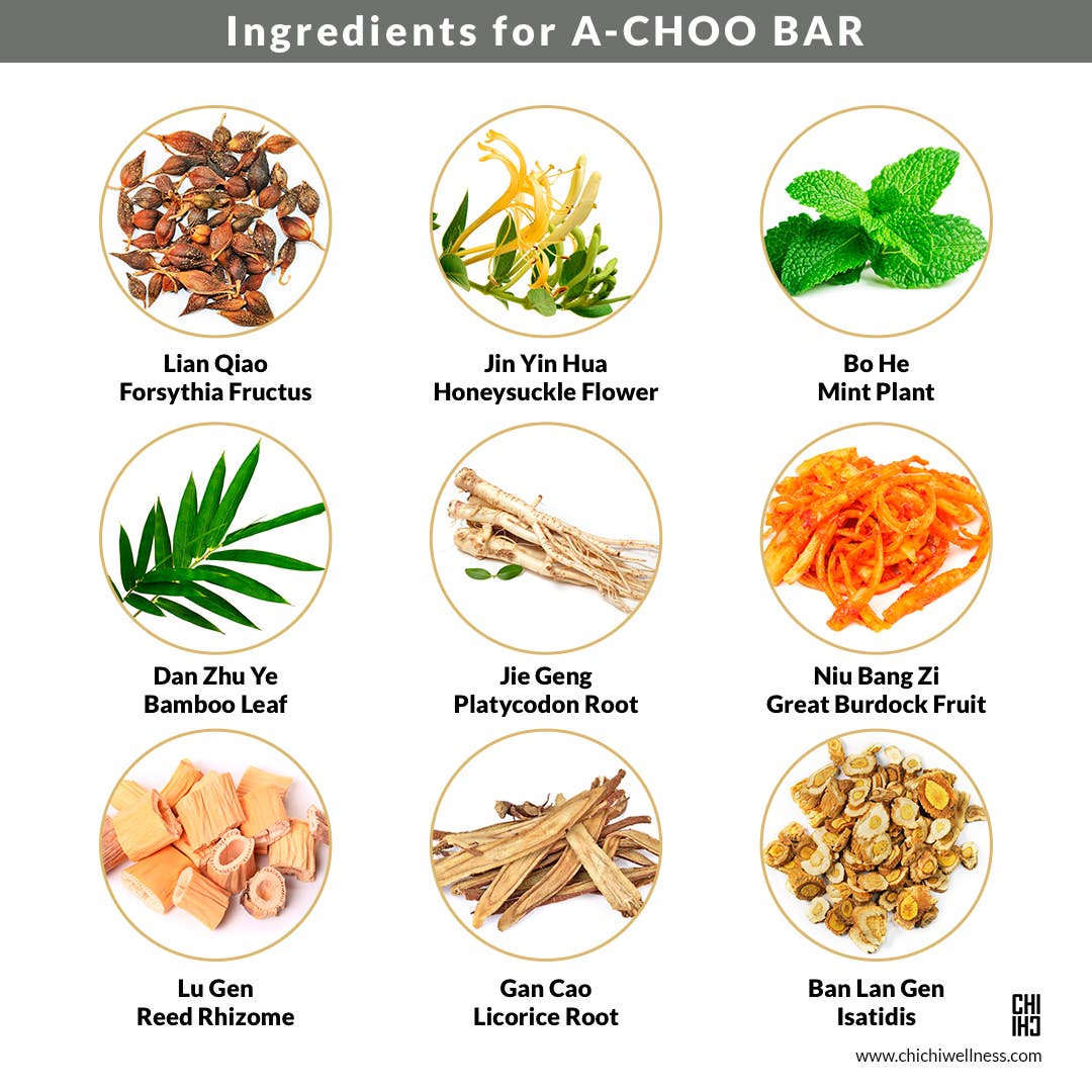A-CHOO Bars Vegan Herbal Chocolate Bar