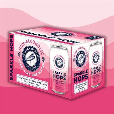 Strata Hop-infused Sparkling Water with Acai