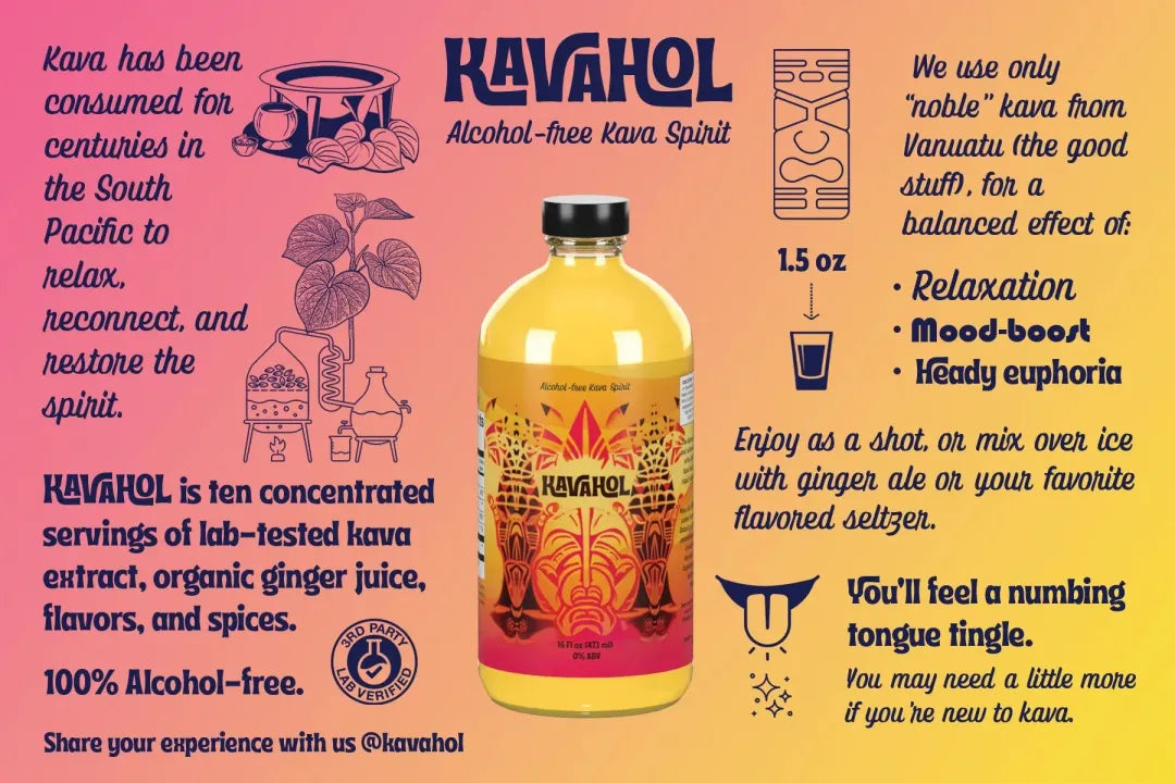 Alcohol-free Kava Spirit