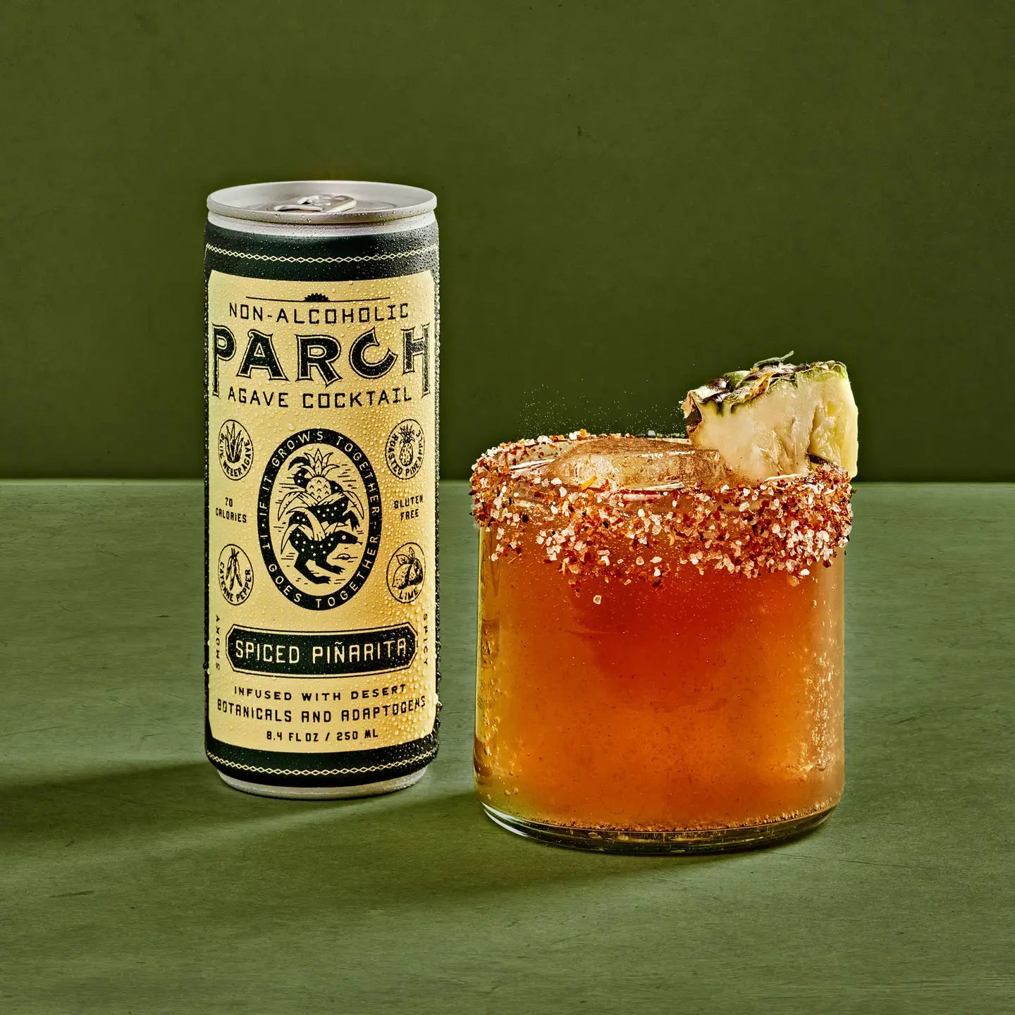 Spiced Piñarita Agave Cocktail