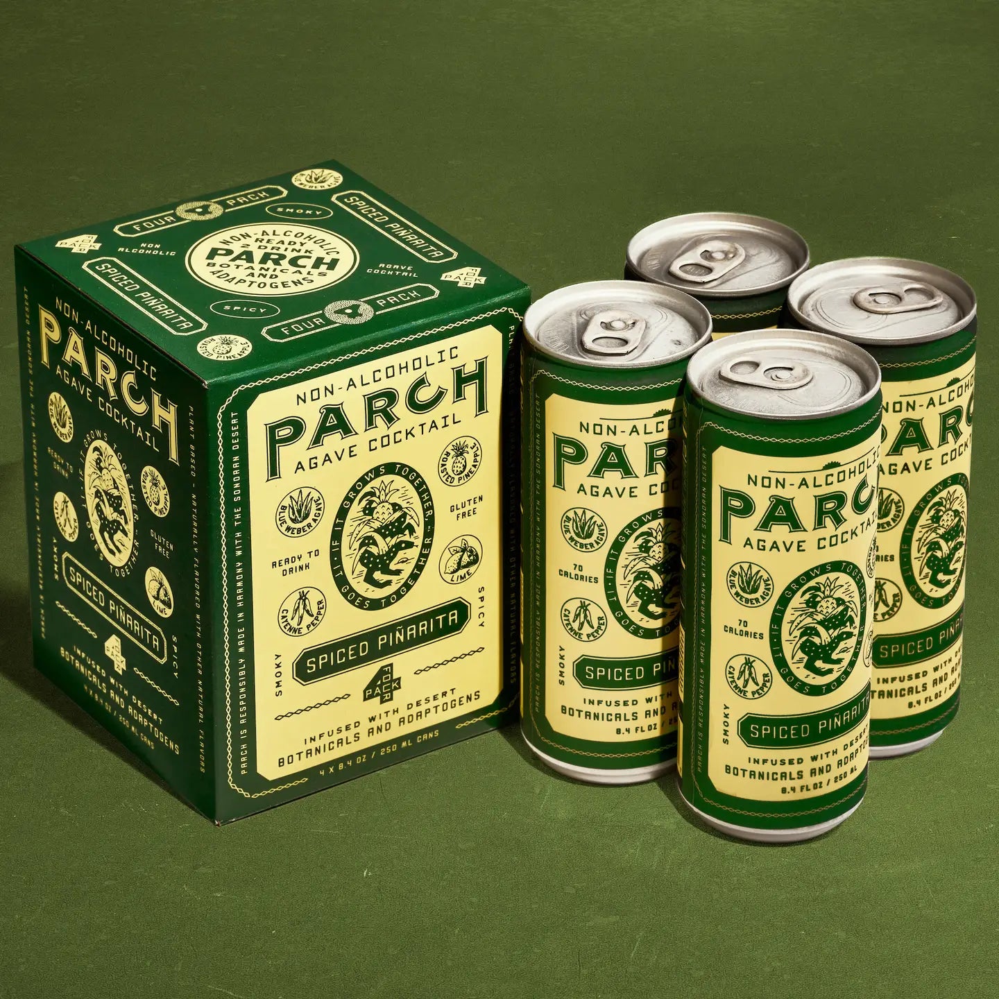 Spiced Piñarita Agave Cocktail