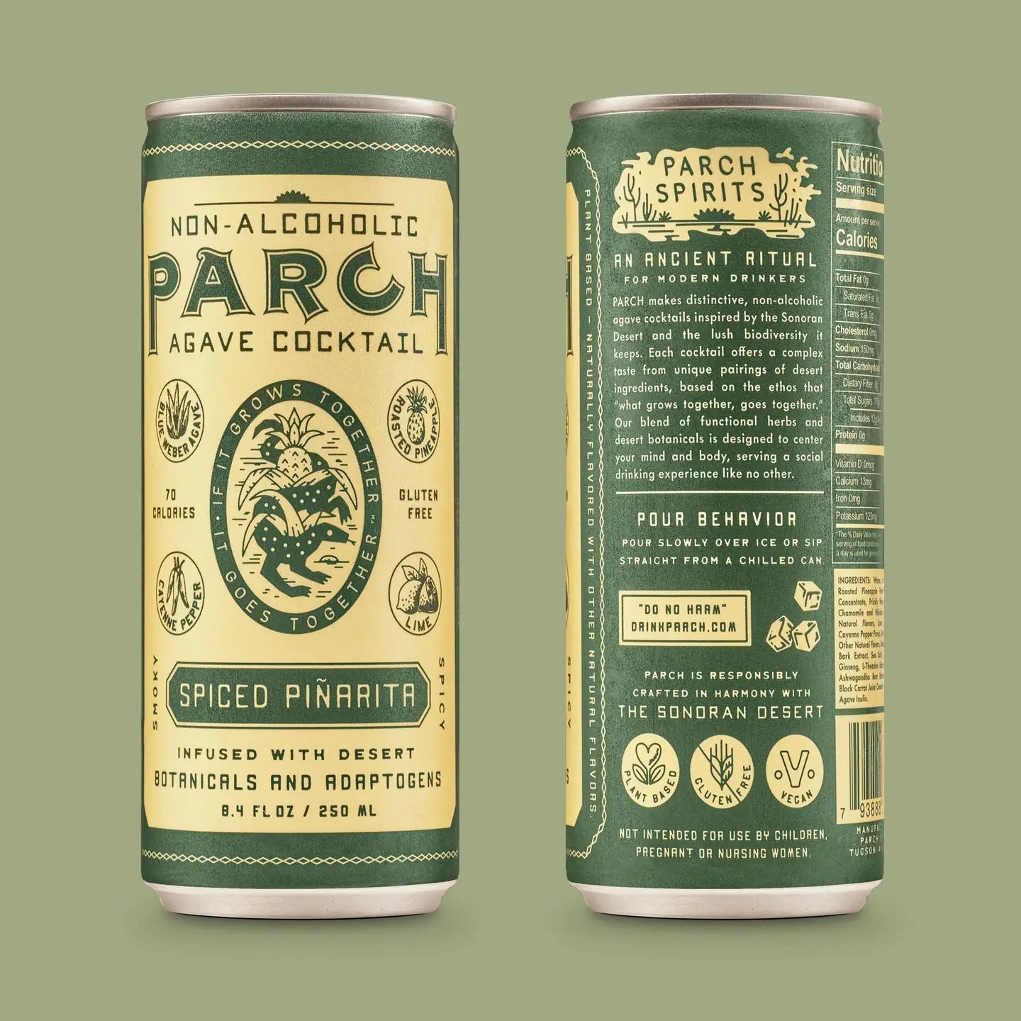 Spiced Piñarita Agave Cocktail