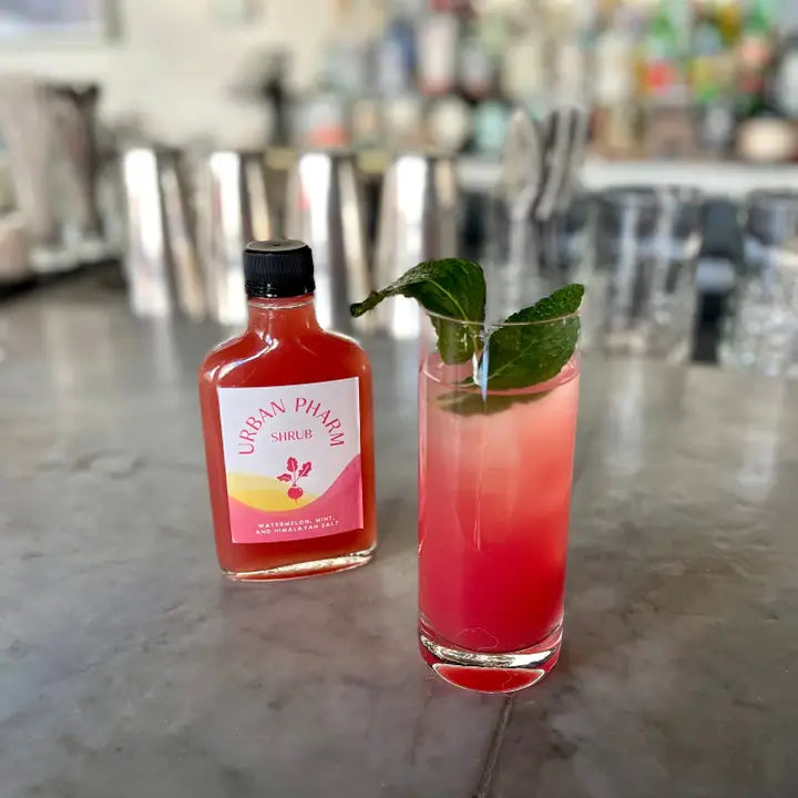 Watermelon, Mint, and Himalayan Salt Shrub 200ml