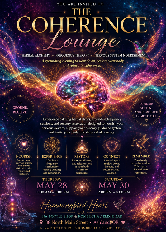 Coherence Lounge at Hummingbird Heart