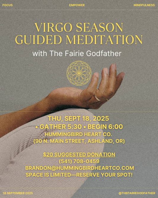 Virgo Season Guided Meditation with The Fairie Godfather