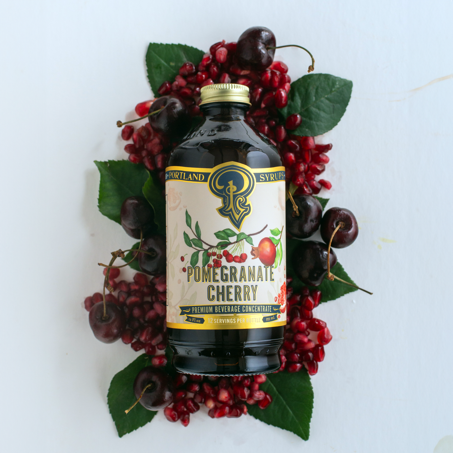 Pomegranate Cherry Syrup 12oz