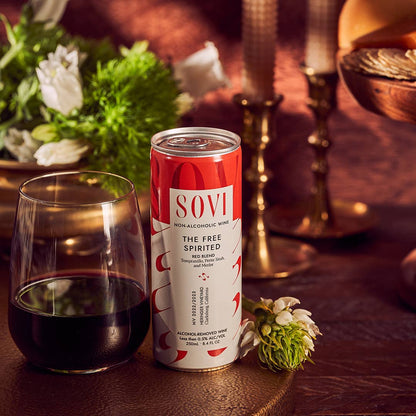 The Free Spirited Red Blend - NA Wine - Individual Cans