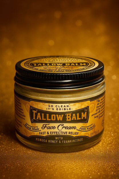 Tallow Face Cream with Manuka Honey