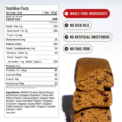 PRIMA - Ancestral Protein Bar - Mocha