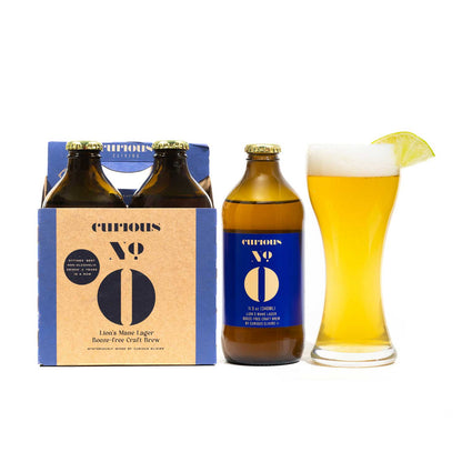 Curious Zero Lions Mane Lager