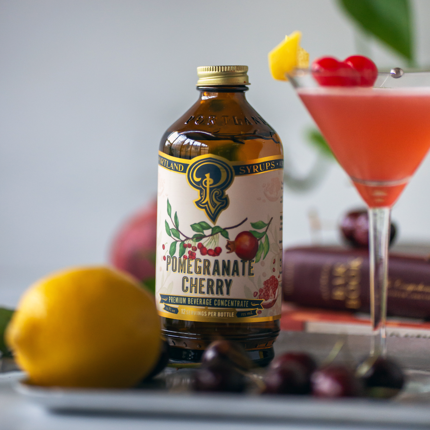 Pomegranate Cherry Syrup 12oz