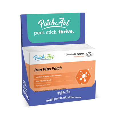 PatchAid - Iron Plus Vitamin Patch - Gentle Iron & Absorption Support