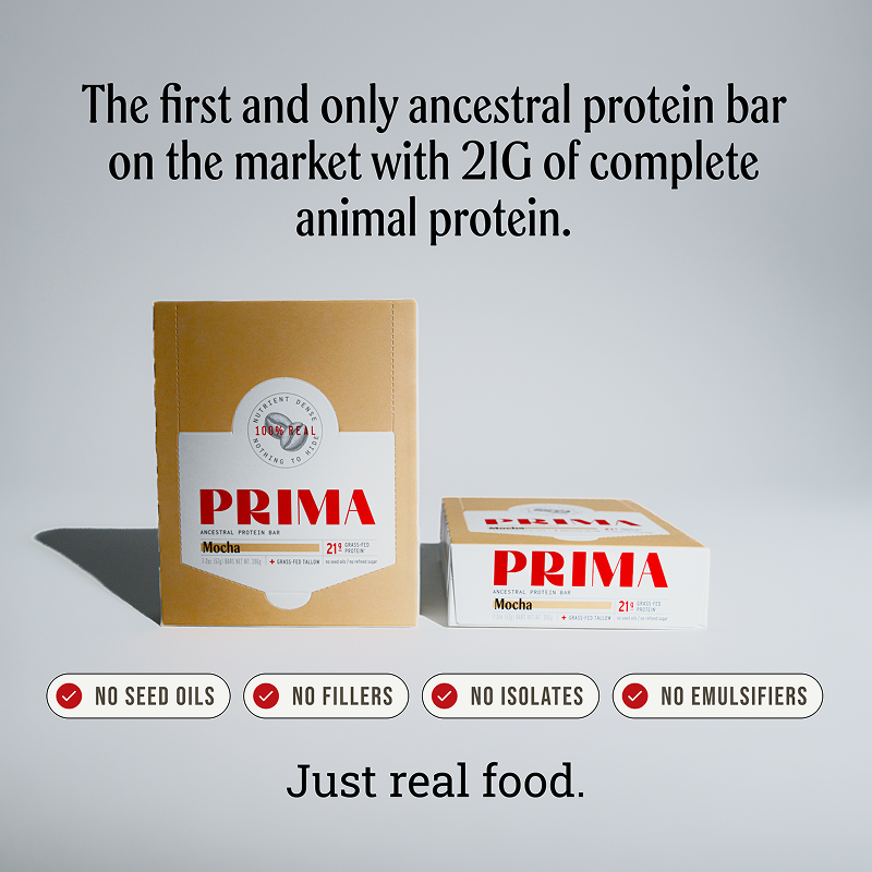 PRIMA - Ancestral Protein Bar - Mocha