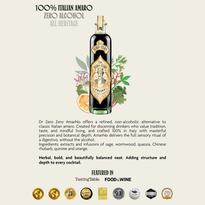 Dr Zero Zero AmarNo - Non-Alcoholic Amaro