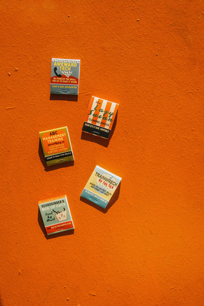 Vintage-Style Matchbooks