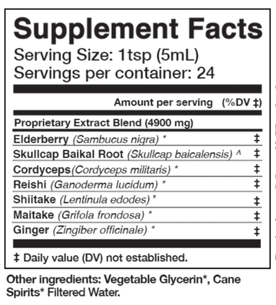 BLACK ELDERBERRY Elixir | Organic Antivirals