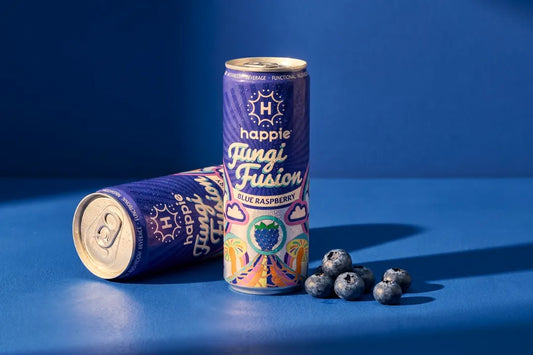 Fungi Fusion Blue Raspberry Adaptogen Beverage