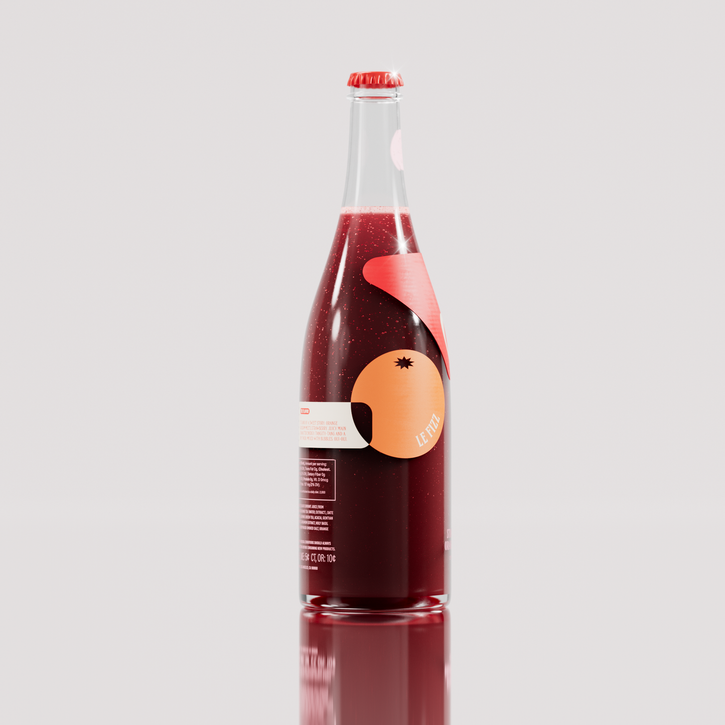 Le Fizz - Strawberry & Orange Blossom - 750 ml