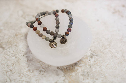 Spiritual Whiskey - Two Birds + One Stone Snap n' Share BFF Bracelet Bloodstone