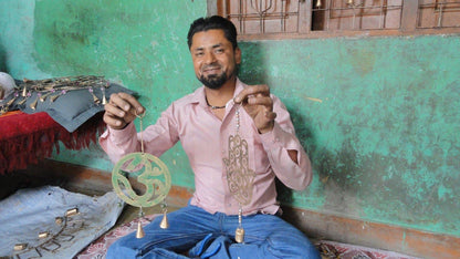 Mira Fair Trade - Hamsa Wind Chime