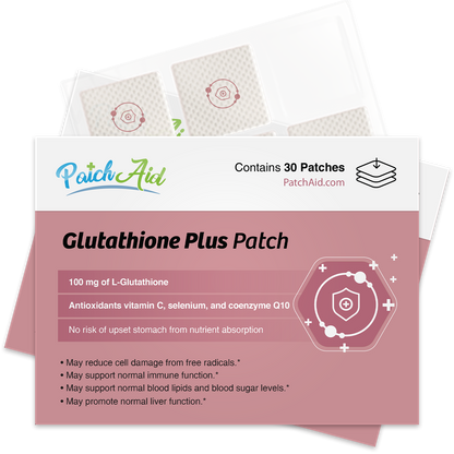 PatchAid - Glutathione Plus Patch - Antioxidant & Detox Support