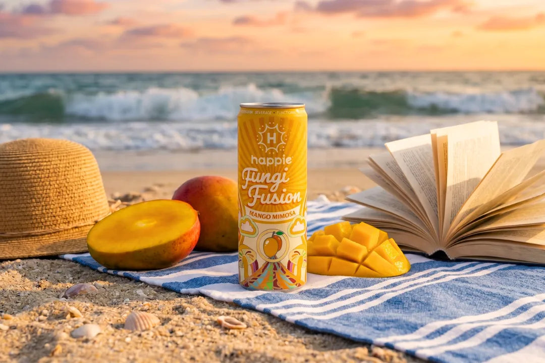 Fungi Fusion Mango Mimosa Adaptogen Beverage