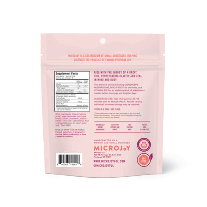 Motivate Mushroom Gummies (30) / Vegan Supplement / Energy