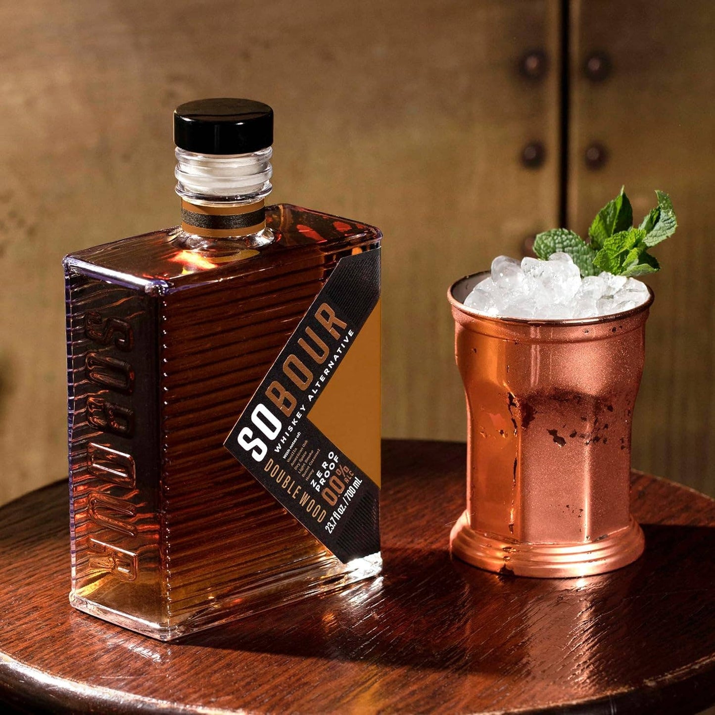 Spirits of Virtue - SOBOUR Doublewood Non-Alcoholic American Whiskey 0.0% ABV