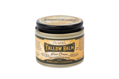 Tallow Face Cream with Manuka Honey